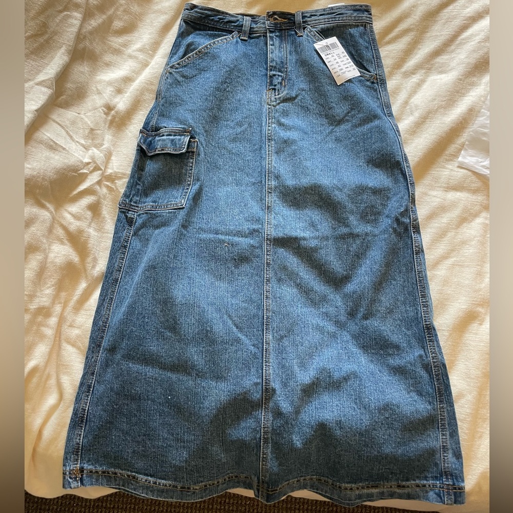 Brandy Melville Jean Skirt